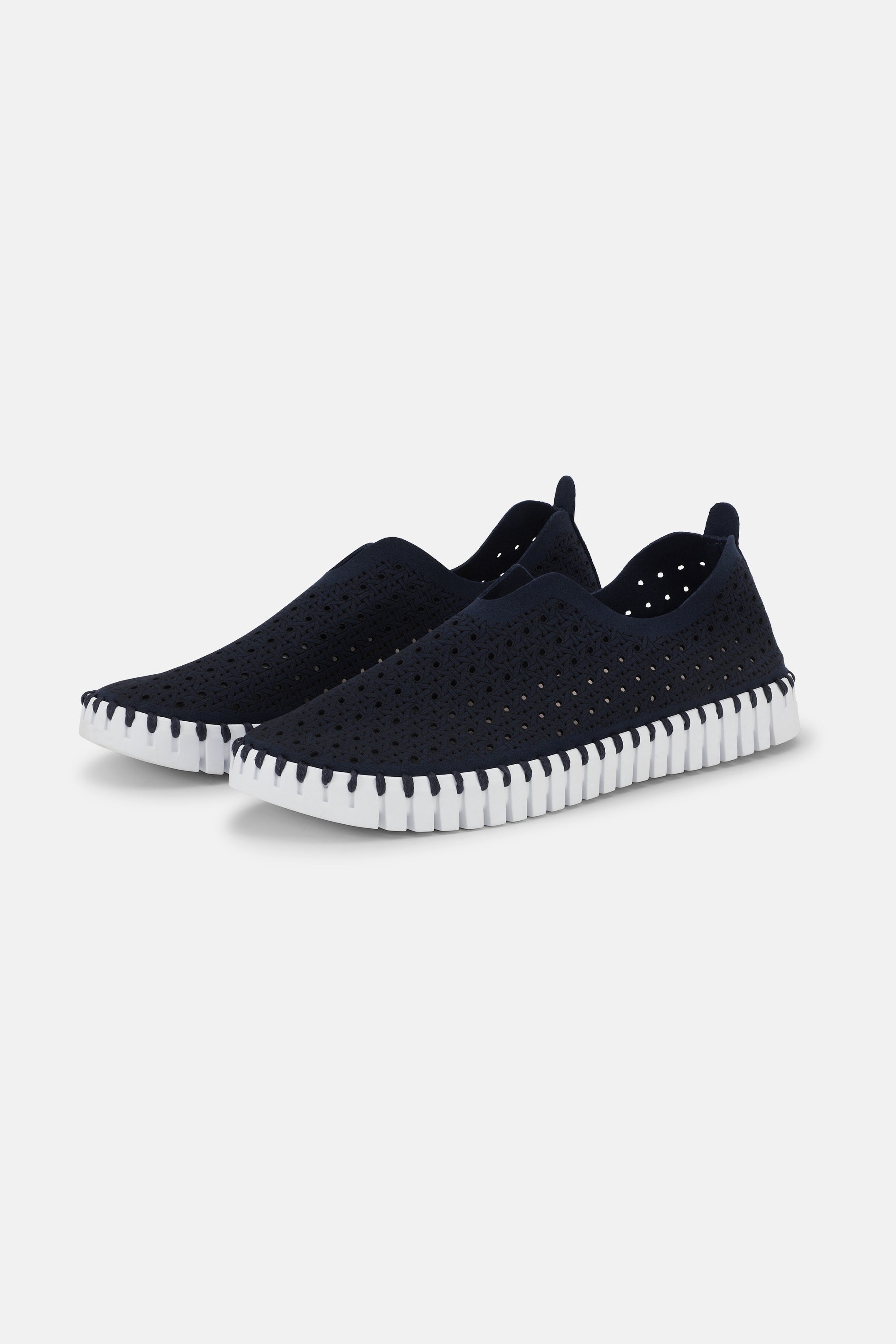 Tulip Sko - Dark Indigo White